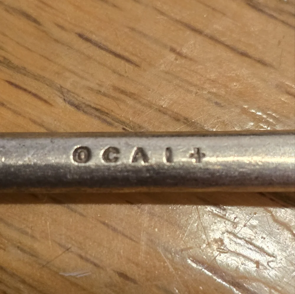Oneida O.C. A1+ Silverplate & H&T Mfg. Co. A1 Silverplate Olive/Pickle Forks